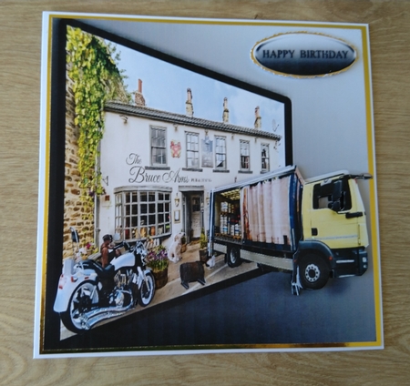 down the pub  by Honorscard Appleby
