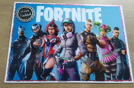 Fortnite 32 Quick Card Any Occasion by Honorscard Appleby