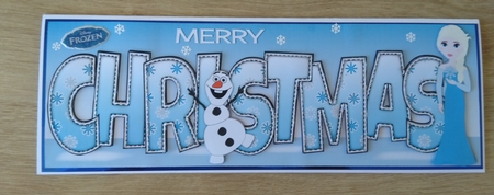 Christmas Snow Princess CHRISTMAS large dl by Honorscard Appleby