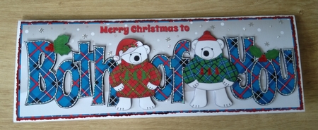 Monty & Luna Polar Bears BOTH OF YOU large dl by Honorscard Appleby