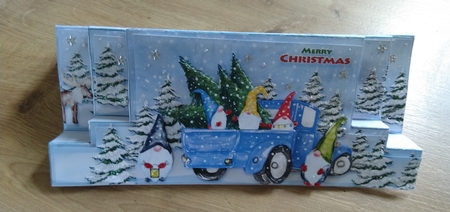 DL-Gnome Christmas Stepper Series Two-Kit-2 by Honorscard Appleby