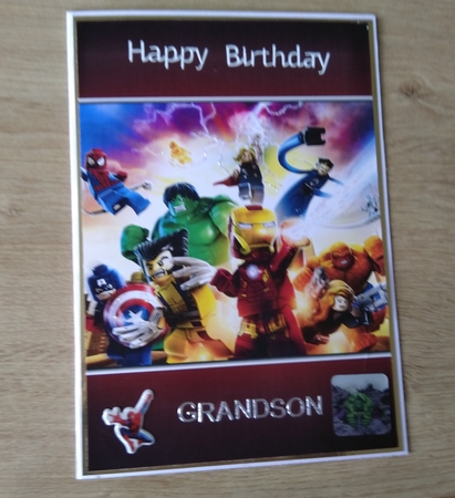 Lego Marvel 2 Quick Card by Honorscard Appleby