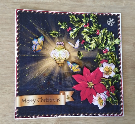 Christmas Flower of Light - Floral Pick by Honorscard Appleby