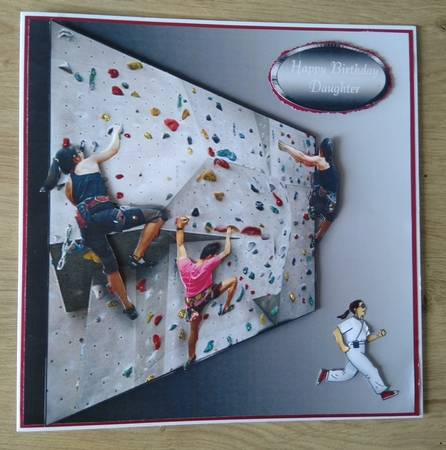 wall climbing by Honorscard Appleby
