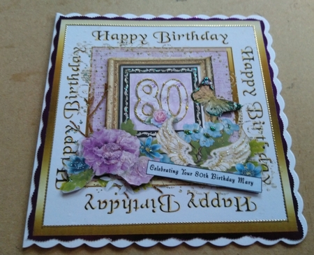 Floral Age Toppers 2 by Honorscard Appleby