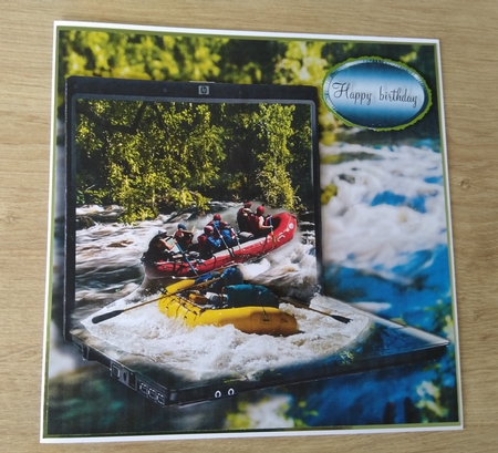 white river rafting  by Honorscard Appleby