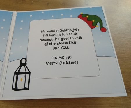 Elves Carol Singers topper insert by Honorscard Appleby