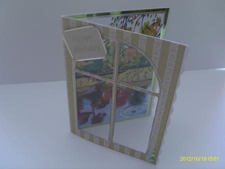 Duck Pond Window Card Kit by Honorscard Appleby