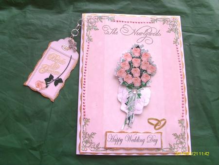 Newly Weds Decoupage by Honorscard Appleby