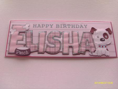 Patch the Dog Elisha Large Dl by Honorscard Appleby