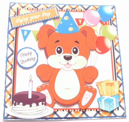 Little Teddys Birthday Party, 1 by Honorscard Appleby