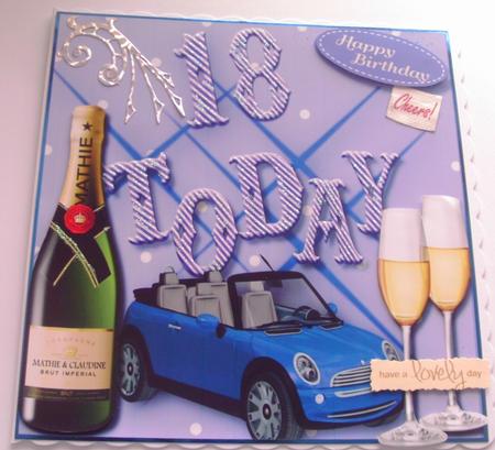 Happy 18th Birthdy  by Honorscard Appleby