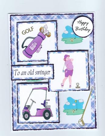 Three Squares - Ladies Golf by Honorscard Appleby