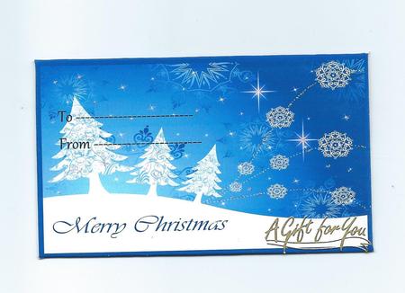 Snowcovered Trees Money Wallet by Honorscard Appleby