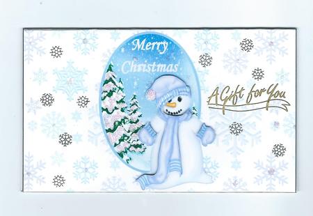 Merry Christmas Little Boy Money Wallet by Honorscard Appleby