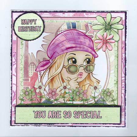 Charming Hippie #2 for Lots of Occasions by Honorscard Appleby