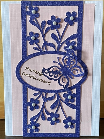Flower Overlay with Butterfly Card Featured Gallery Photo