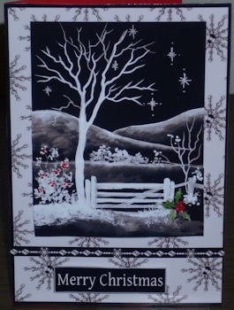 Traditional and Elegant Christmas Scene by Ine Moren