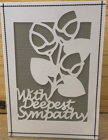 Sympathy Card by Ine Moren