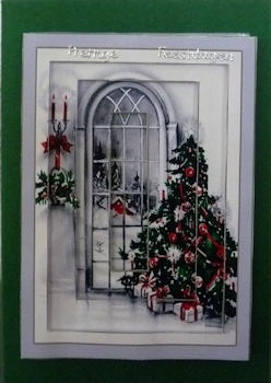 A Christmas Moment Tunnell Card by Ine Moren
