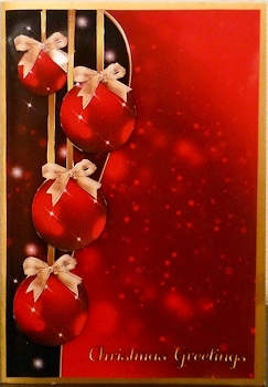 Stylish Christmas Quick Card by Ine Moren