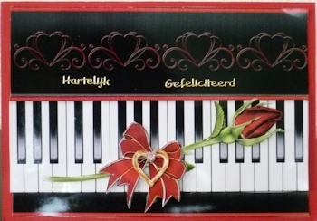 A Romantic Rose with Music by Ine Moren