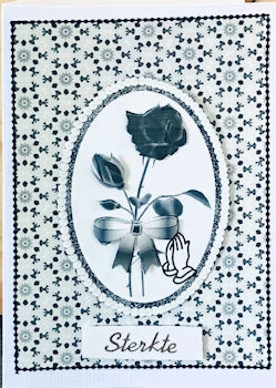 Monochrome Flowers by Ine Moren