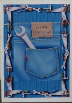 Tools Topper - Birthday, Dad, Son & Blank by Ine Moren