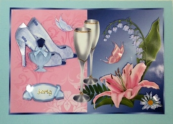 Stylish Shoes and Flowers Qs by Ine Moren