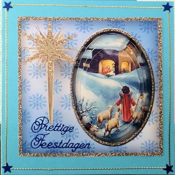 Christmas Pyramid Cards Bumper Kit by Ine Moren