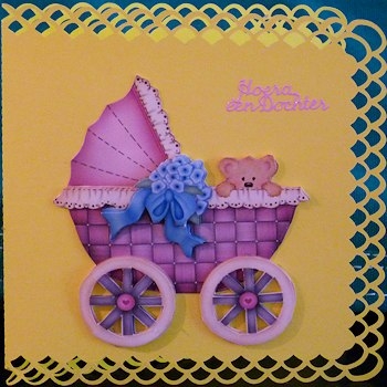 Step by Step Prams - Use with My Baby Wobble Cards by Ine Moren