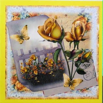 The Yellow Rose Garden Letters by Ine Moren
