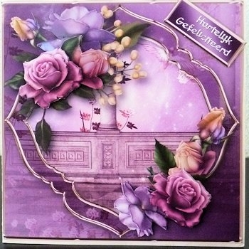 On the Terrace 8" x 8" Mini Kit by Ine Moren