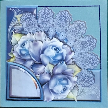 Pretty Porcelain Fan - Edgy - Mini Kit by Ine Moren