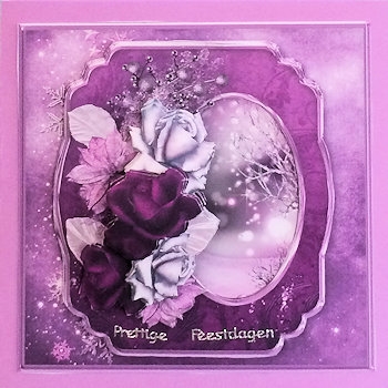 Snowy Night - Aperture Layer Card Mini Kit by Ine Moren