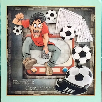 Exciting Soccer Game Mini Kit by Ine Moren