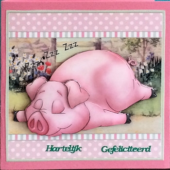Snoring Babe Valentines Birthday Retirement 8x8 Mini Kit by Ine Moren