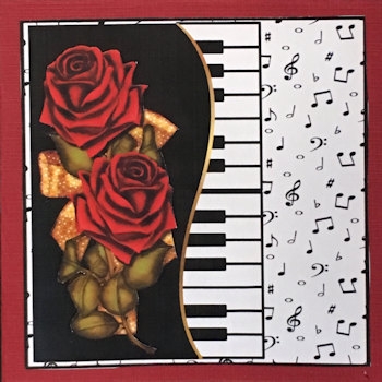 Bumperkit Music Card Toppers& Tags 8 Sheets by Ine Moren