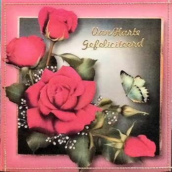 Claires Roses 8x8 by Ine Moren