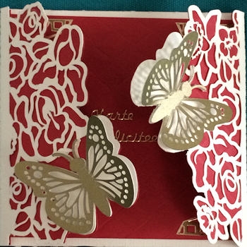 Flowers and Butterflies by Ine Moren