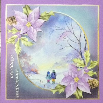 Christmas Scenes 8x8 Square Bumper Kit by Ine Moren