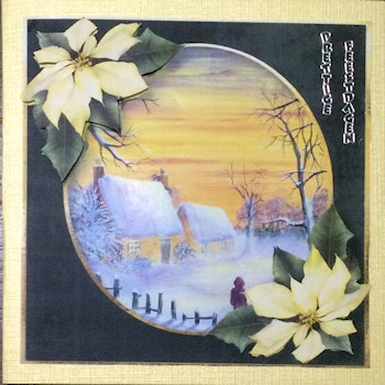 Christmas Scenes 8x8 Square Bumper Kit by Ine Moren