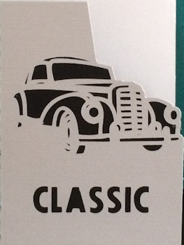 OVER THE EDGE VINTAGE CAR 2 by Ine Moren