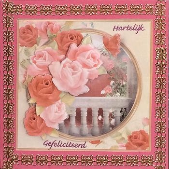 Peace and Quiet - Decoupage Card Mini Kit by Ine Moren