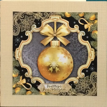 The Golden Christmas Bauble by Ine Moren