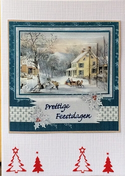 Christmas Winter Scenes Mini Kit by Ine Moren