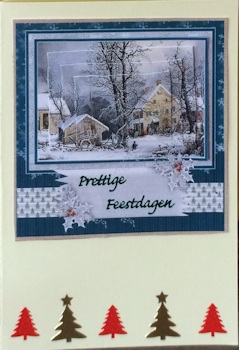 Christmas Winter Scenes Mini Kit by Ine Moren