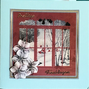 Winter scene by Ine Moren