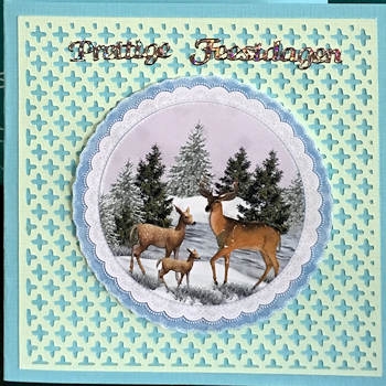 WINTER DEER TOPPERS  by Ine Moren