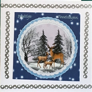WINTER DEER TOPPERS  by Ine Moren
